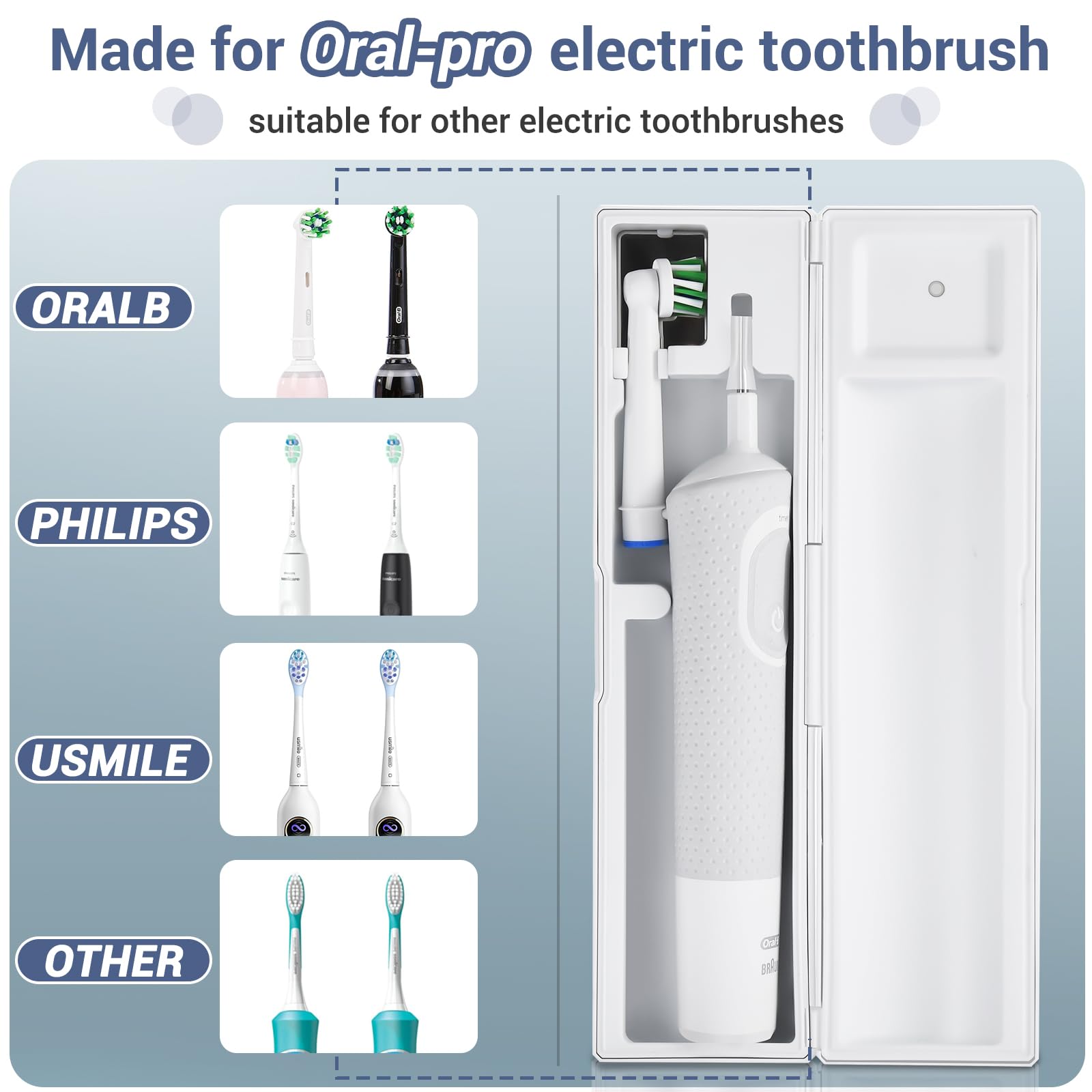 Elegant gift box packaging for toothbrush case