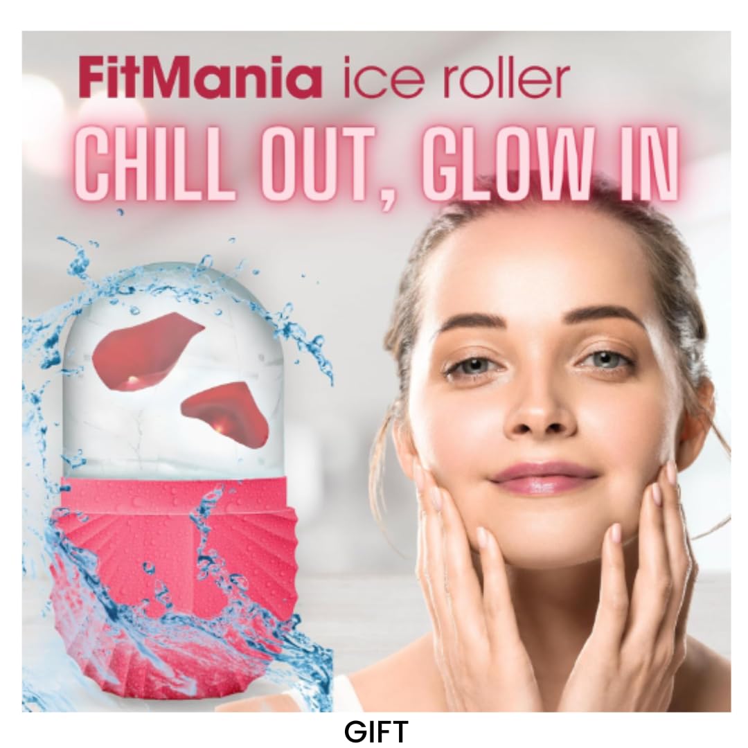 Gift ice roller for face included in the bundle