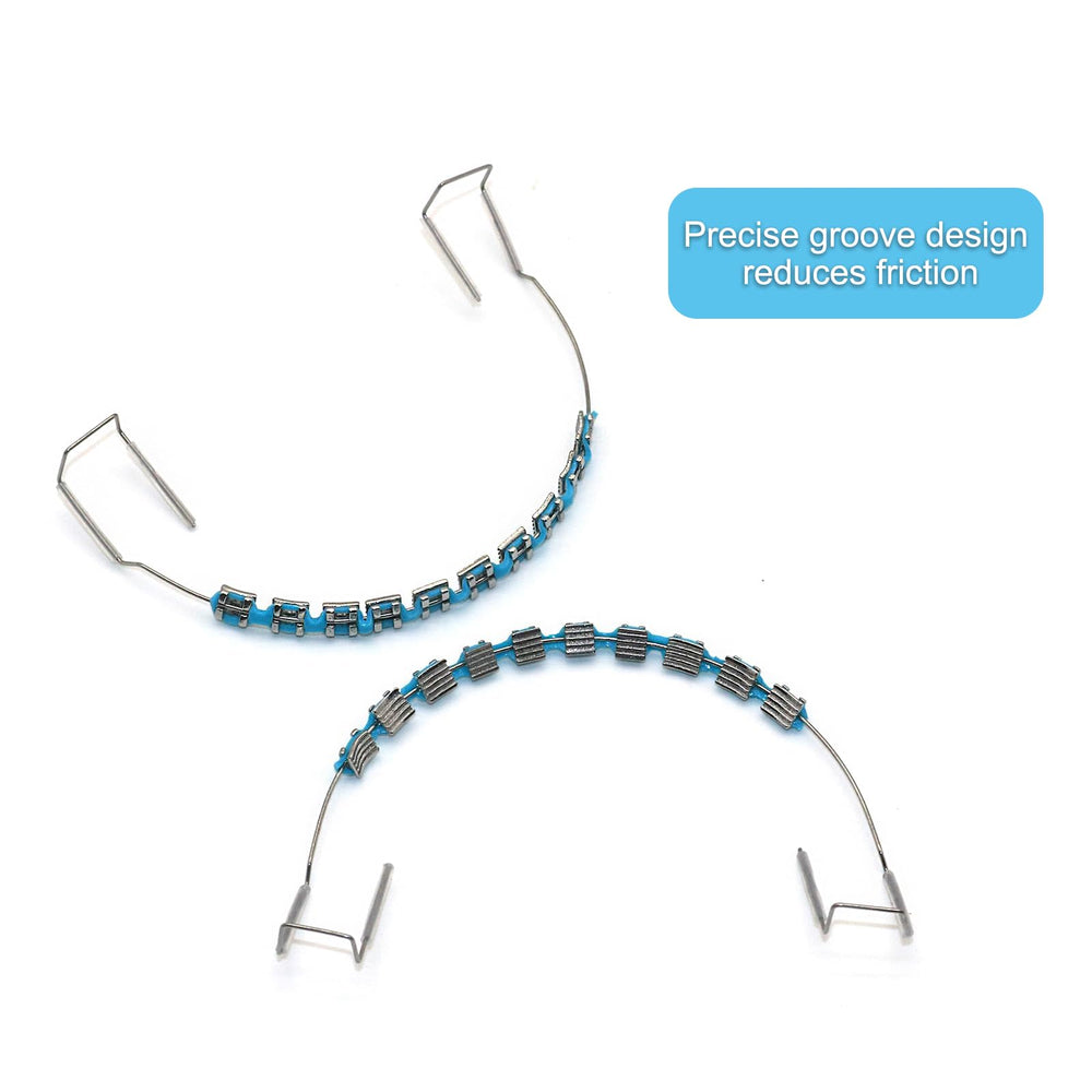 Gift-ready packaging for the fake braces kit