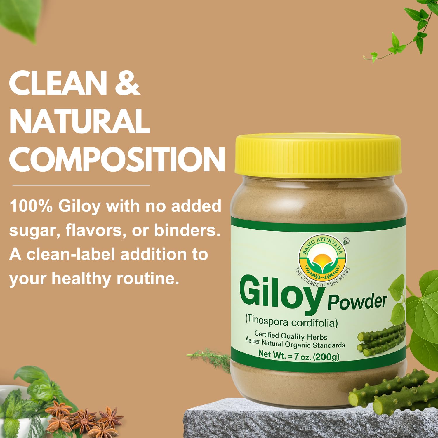 Giloy powder with included scoop