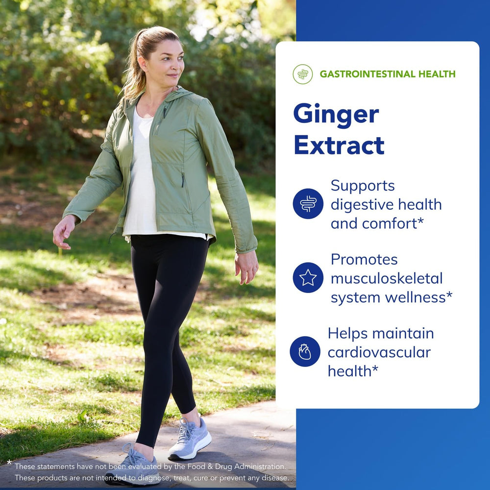 Ginger extract promoting cardiovascular health