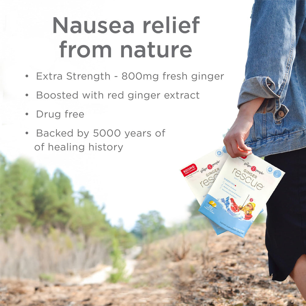 Product features: 800mg ginger, vegan, gluten-free