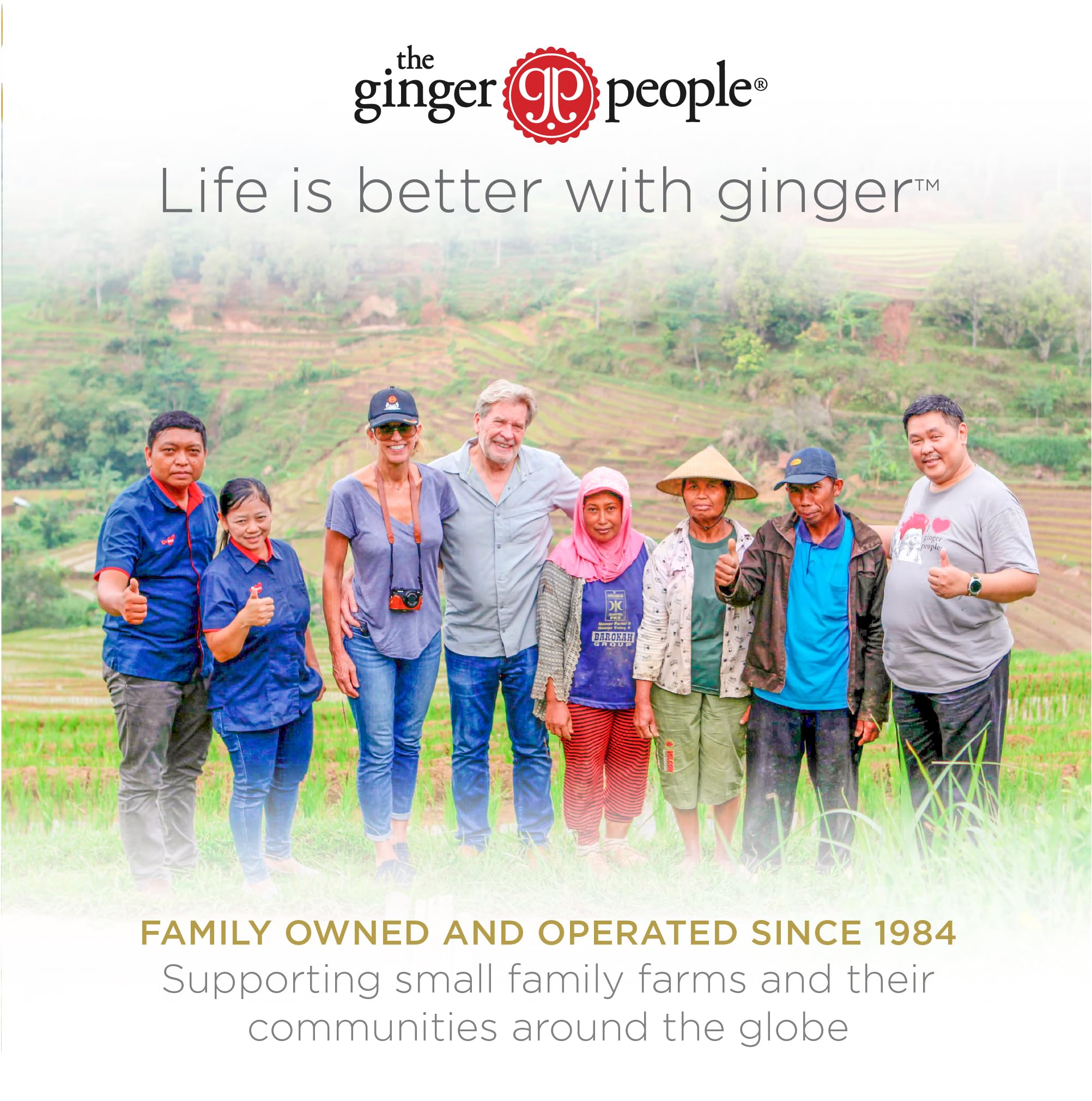 Lifestyle scene with Ginger Rescue digestive wellness lozenges