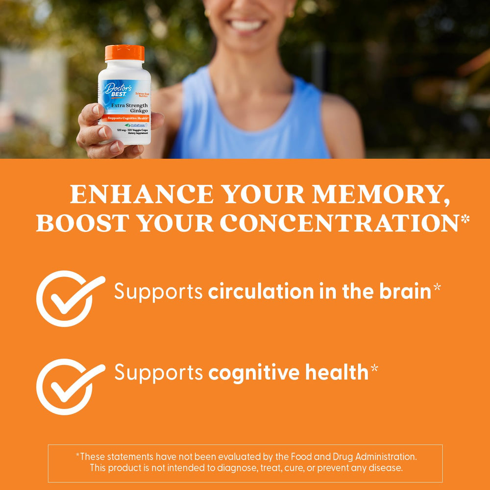 Ginkgo biloba 120 mg capsules