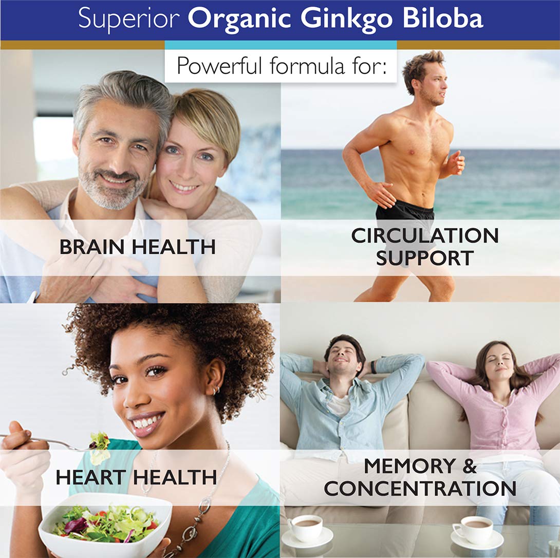Circulation and antioxidant support from Ginkgo Biloba