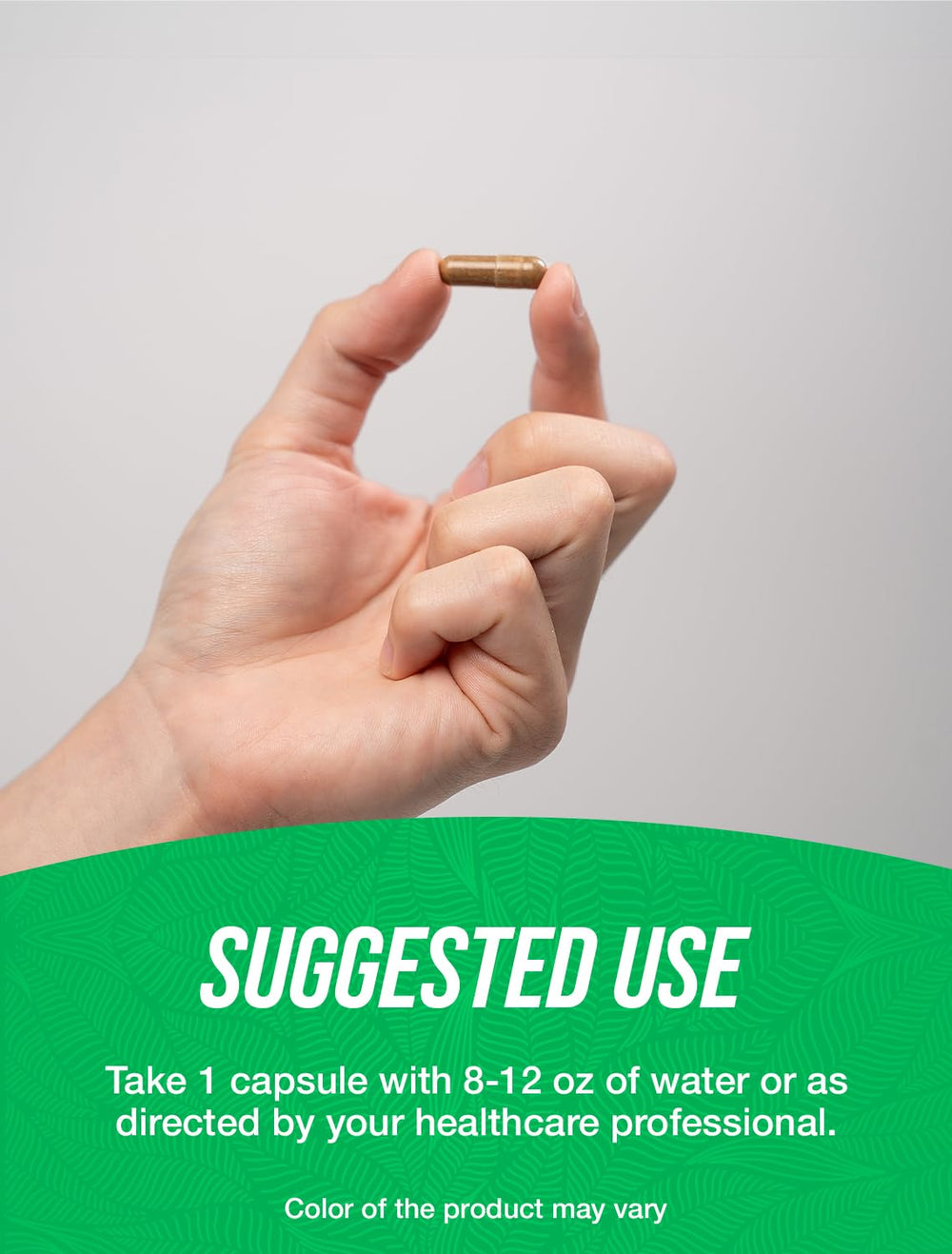 Capsules manufactured in a cGMP facility