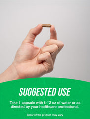 Capsules manufactured in a cGMP facility