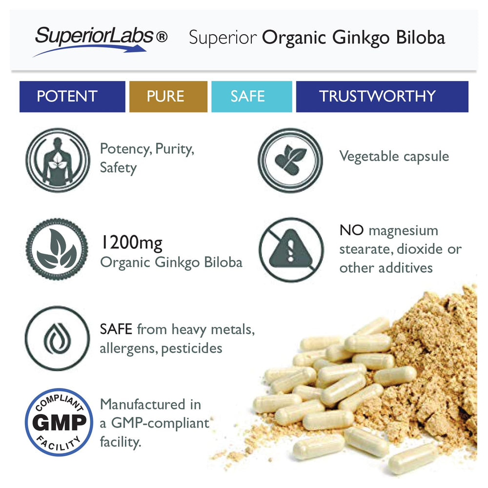 Memory and focus support from Ginkgo Biloba