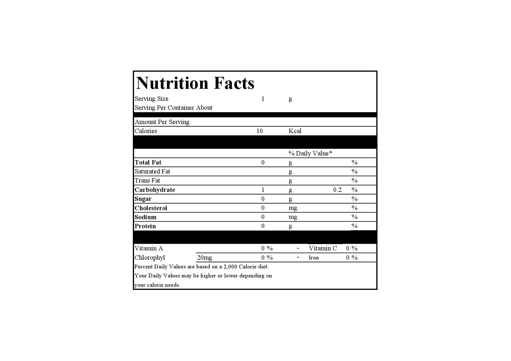 Back of packaging showing product details