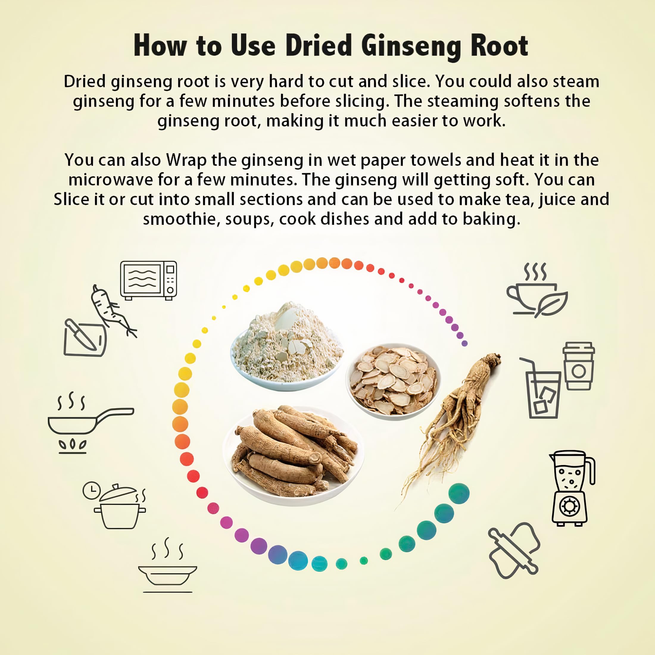 Packaging design for 4oz ginseng box