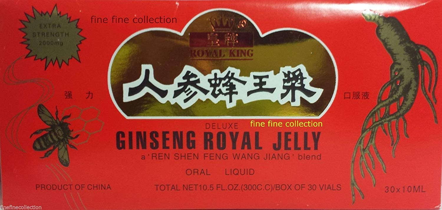 Ginseng Royal Jelly Extract 3 Boxes (90 Bottles) packaging
