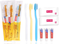 Gisdo 120 disposable toothbrushes with toothpaste bundle image