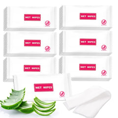 Travel toothbrushes set with 100 pieces and toothpaste