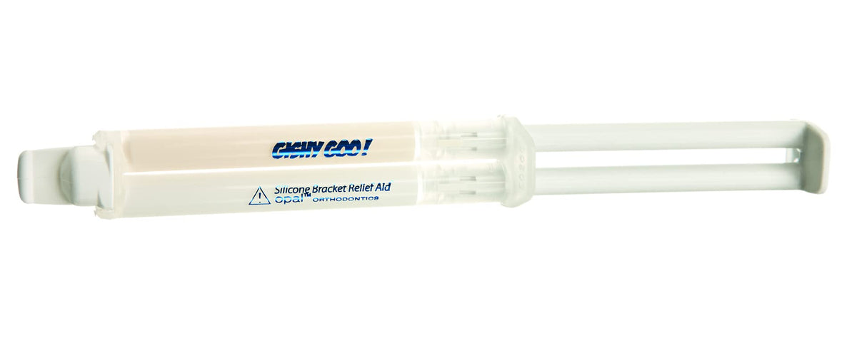 Gishy Goo dental wax replacement syringe kit packaging