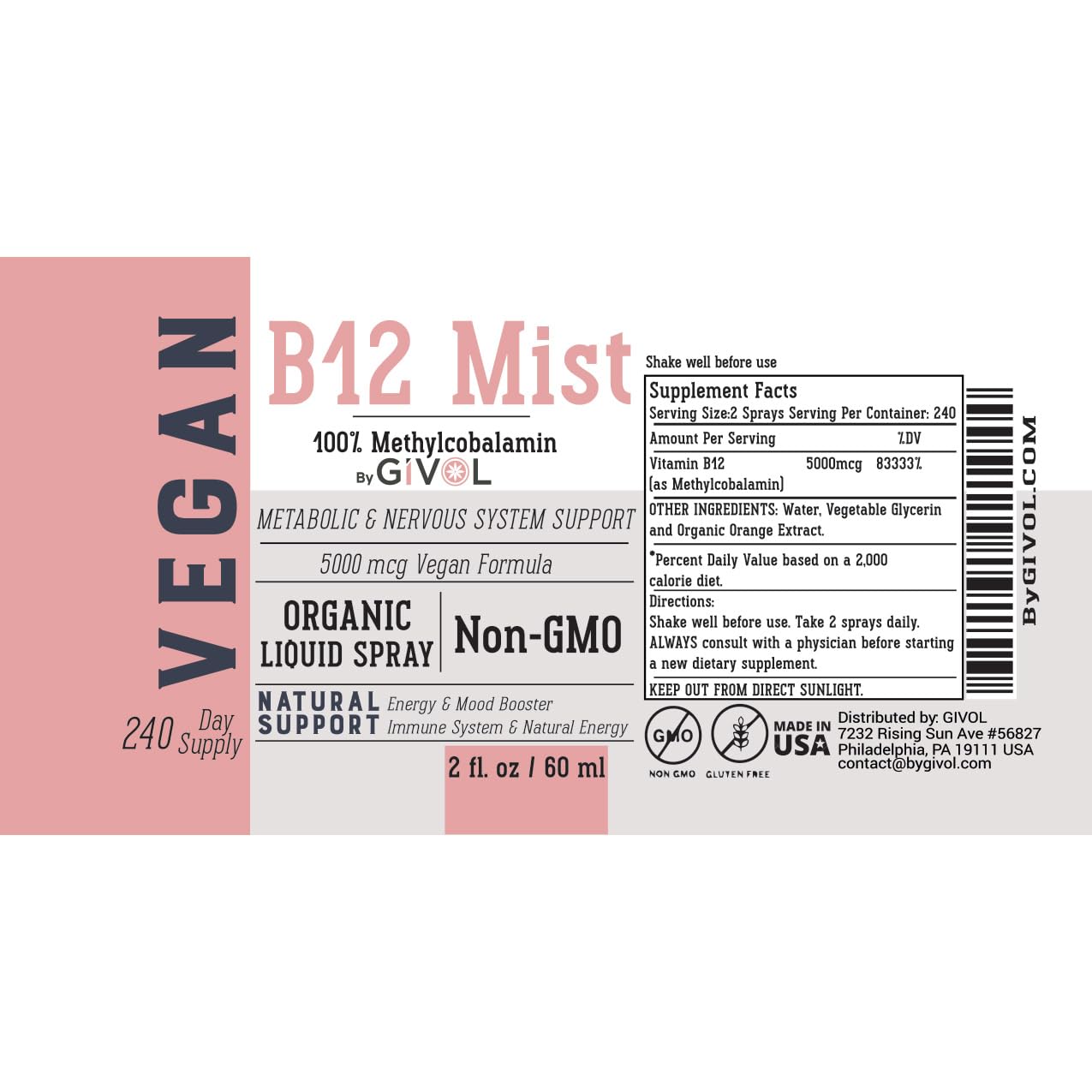 Non-GMO and preservative-free packaging design