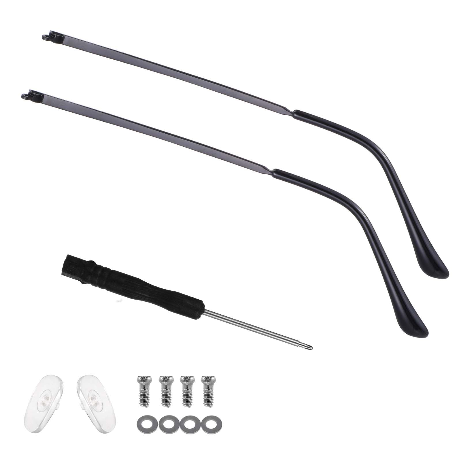 Gjinxi glasses arm replacement kit - pair of metal arms