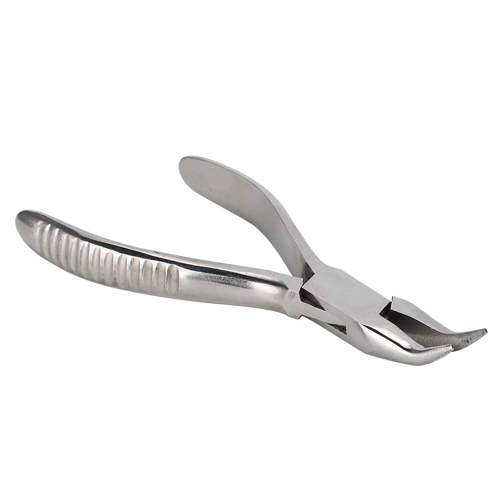 Glasses arm pliers with a wavy non-slip handle