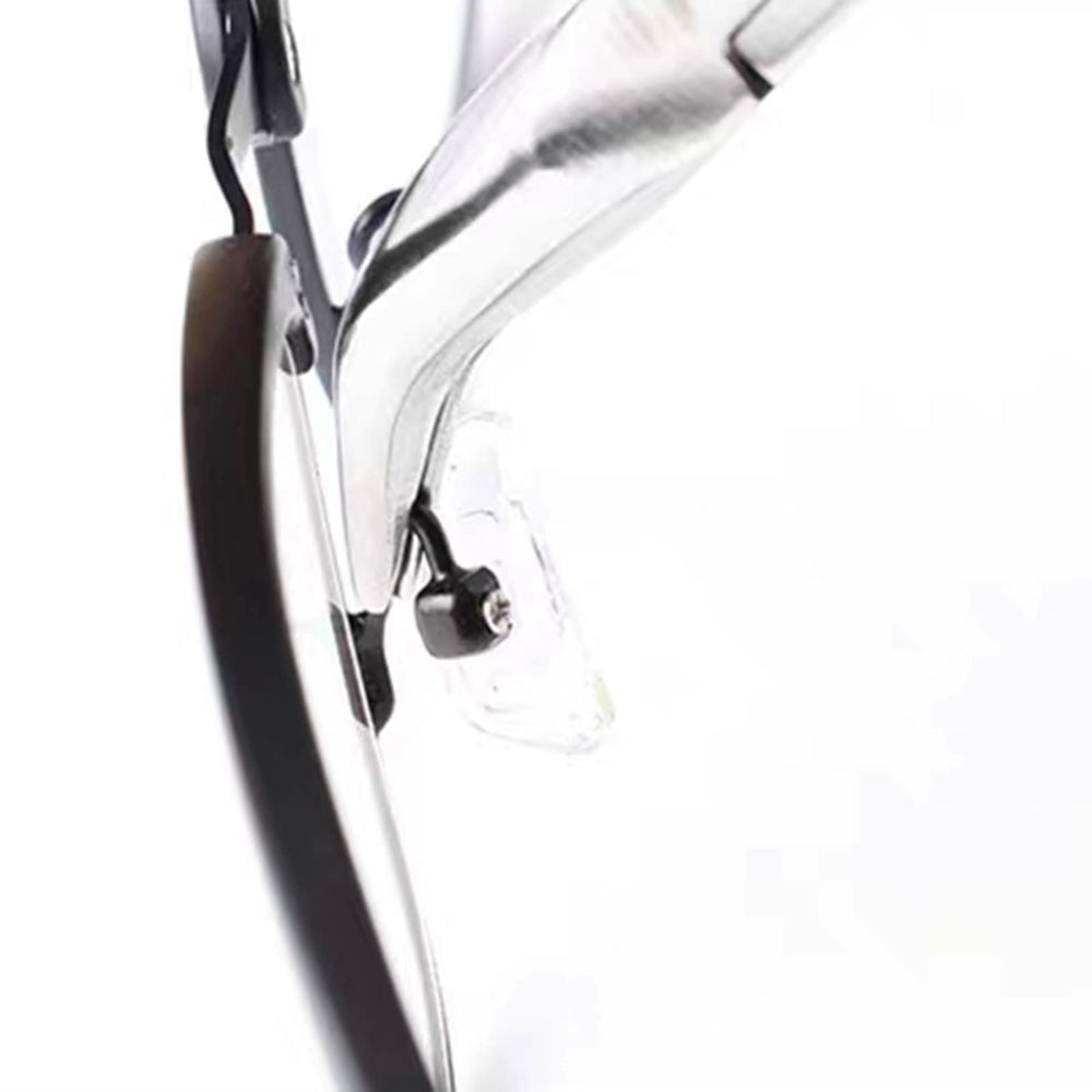 Eyeglass forceps for nose pad adjustment