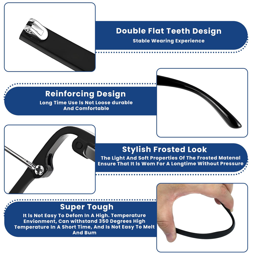 Screws and washers for glasses repair