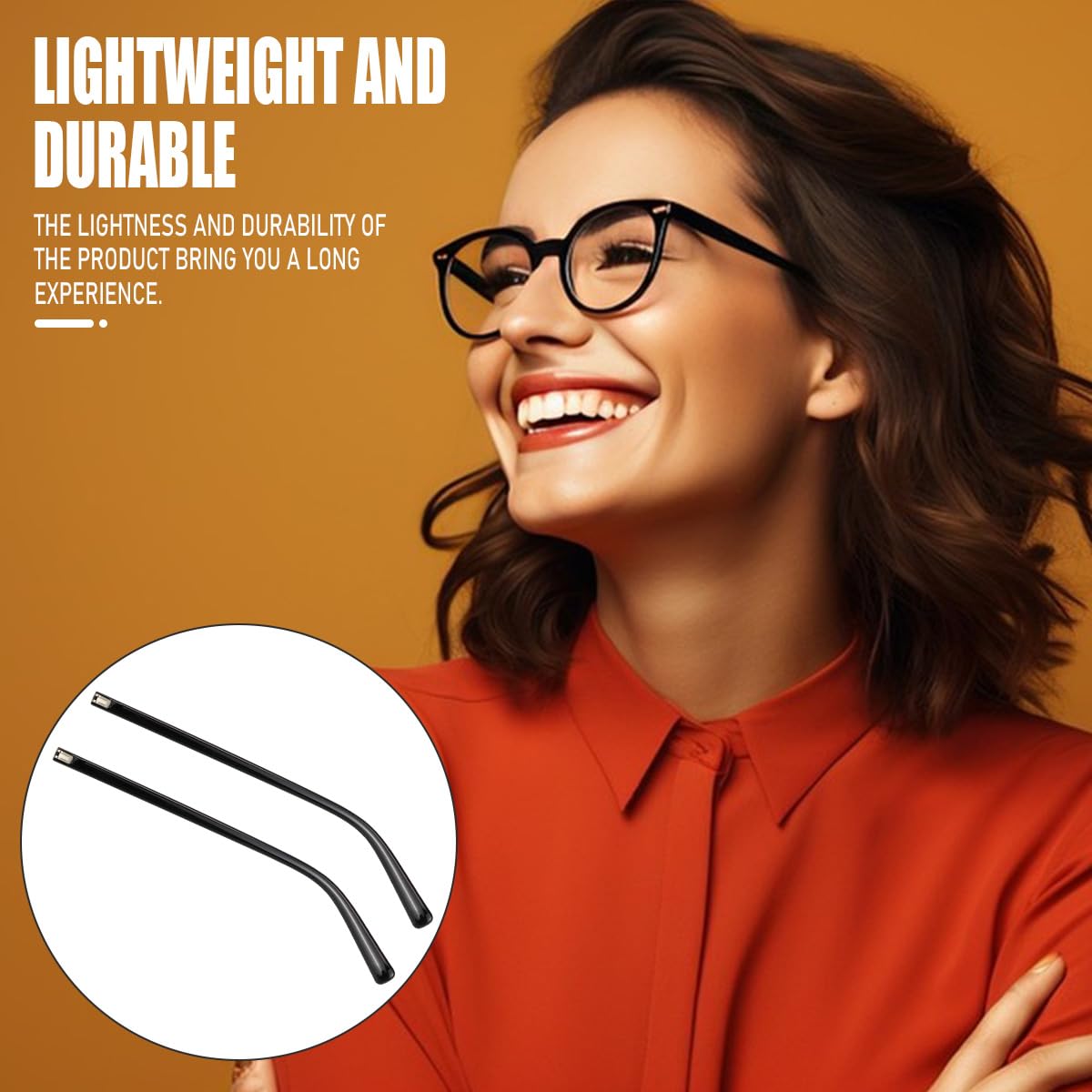 Eyewear arm tooth spacing 1.5mm for TR90 arms
