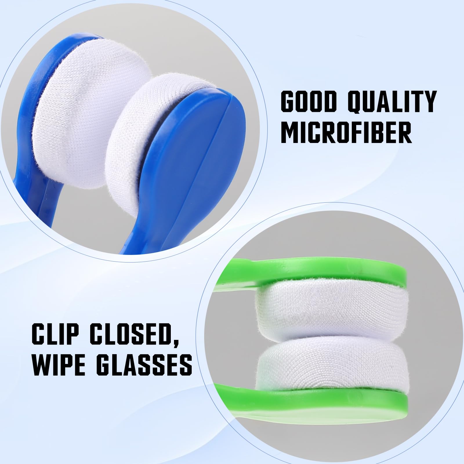 Pink mini keychain glasses lens cleaner