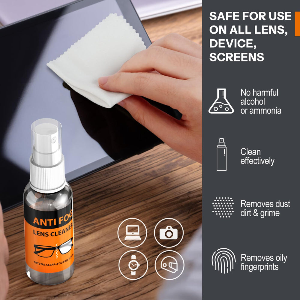 Screw-on eyeglass nose pads with included screws