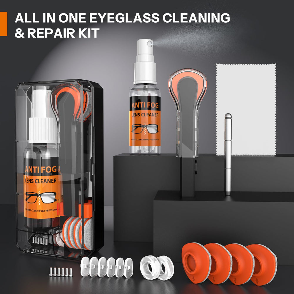 Carrying case for the 8-in-1 glasses kit