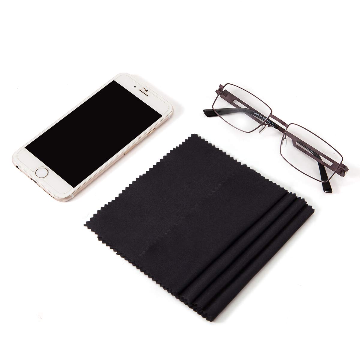 Soft, lint-free cloth suitable for jewelry and screens