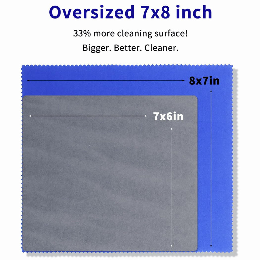 Washable and durable cloths with soft velvet texture