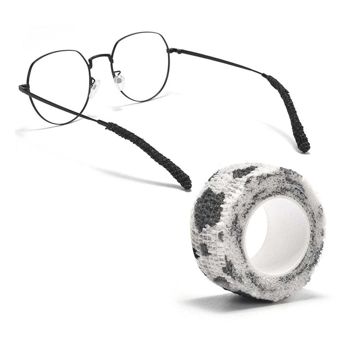 Product image of glasses ear cushion bandage in cow color