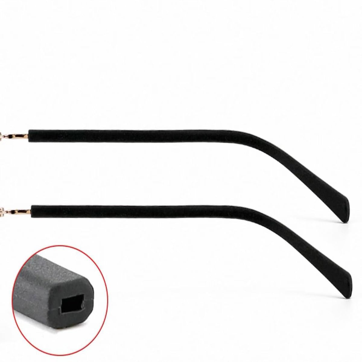 Glasses ear cushion replacement for lightweight frames