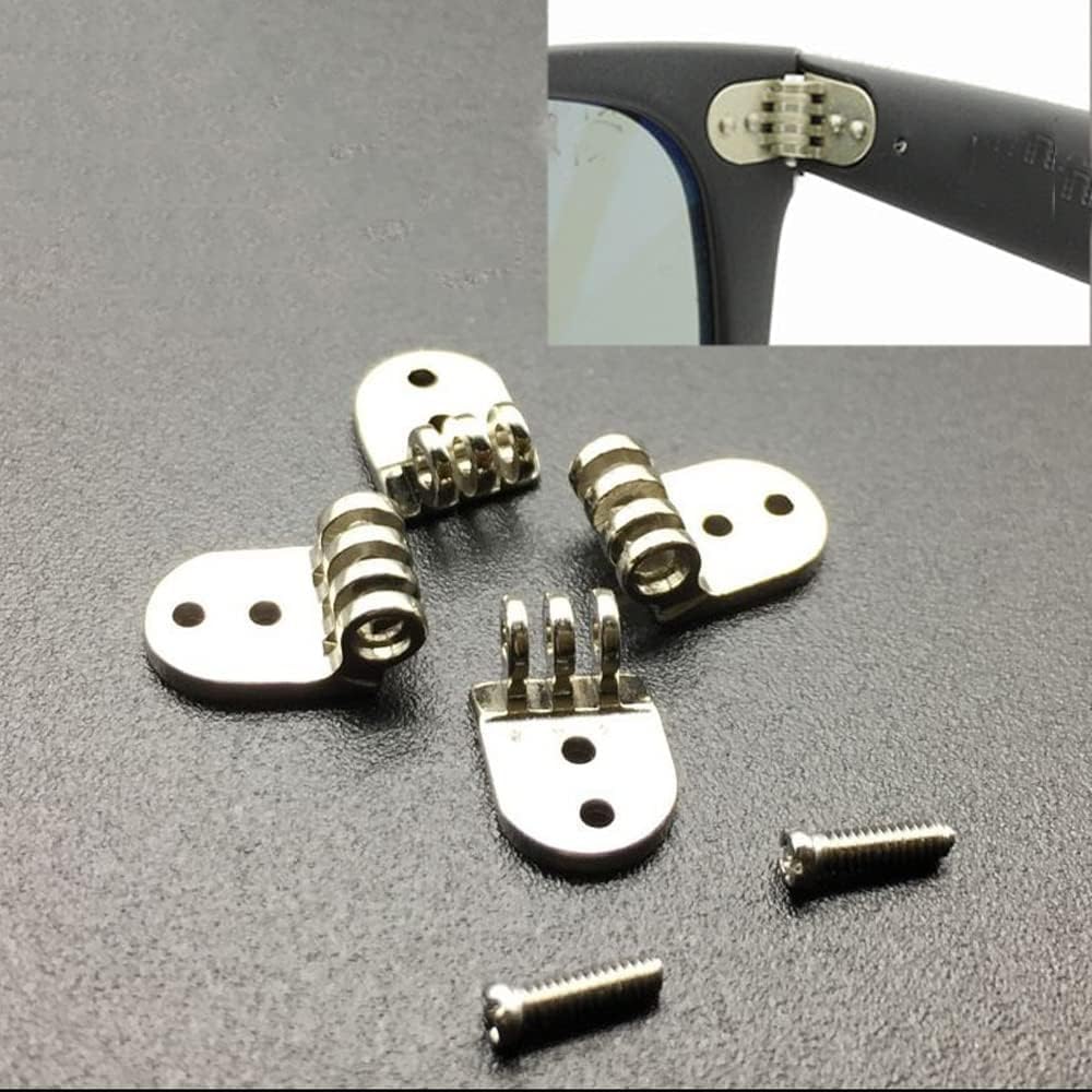 Glasses hinge replacement kit 6.0mm 4+3 – hinge set