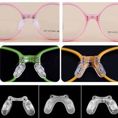 Nose pad repair for glasses and sunglasses