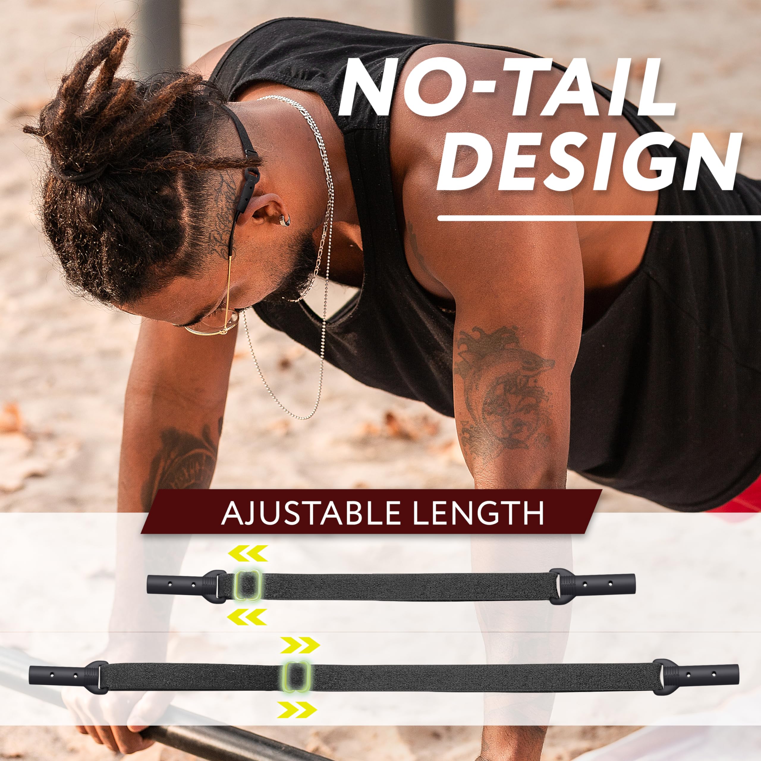 Nose pads with strong adhesion staying in place during extended wear