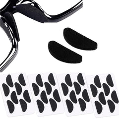 Close-up of soft foam nose pads for glasses