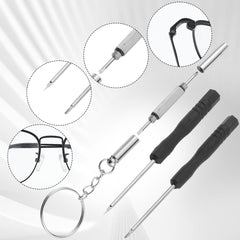 Plastic tweezers from the glasses repair kit