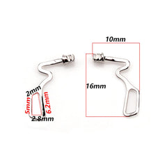 Glasses repair parts including nose pads and arms