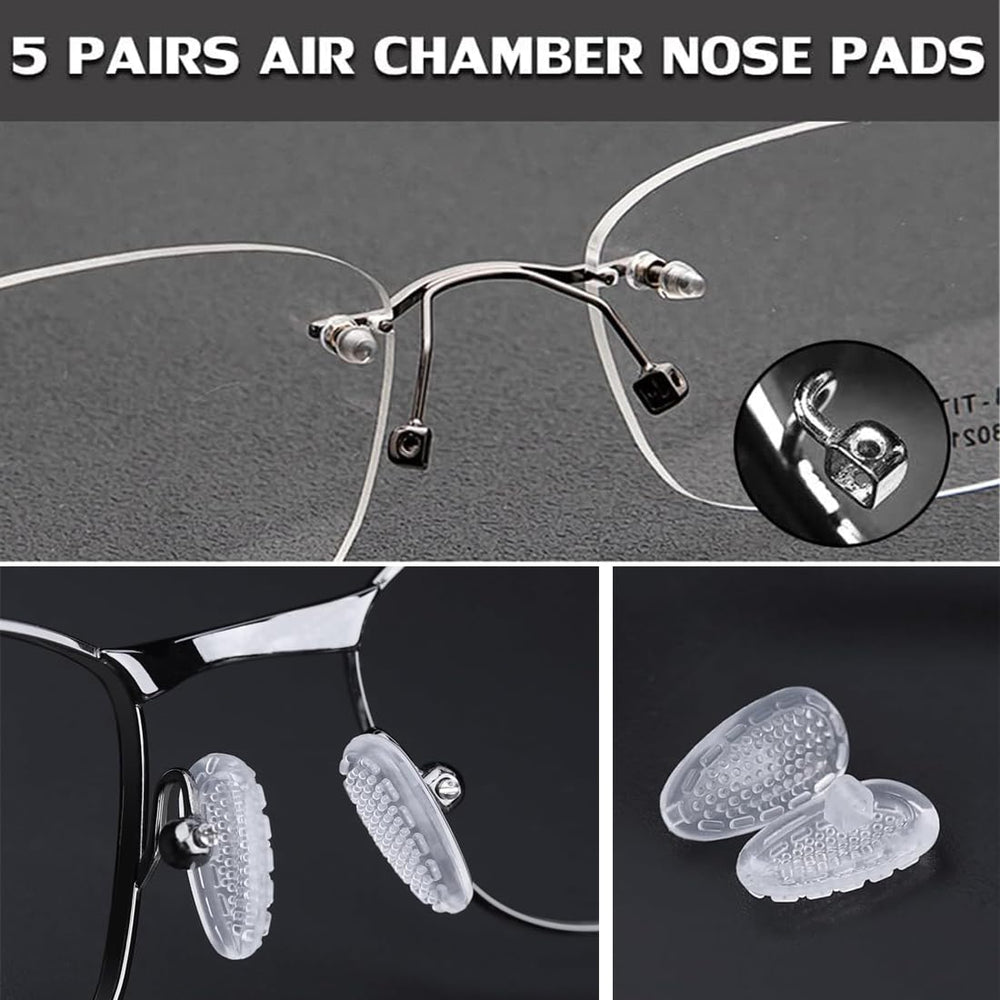 Glasses repair kit tools and accessories