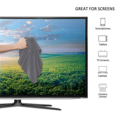 Cleaning glasses, screens and camera lenses