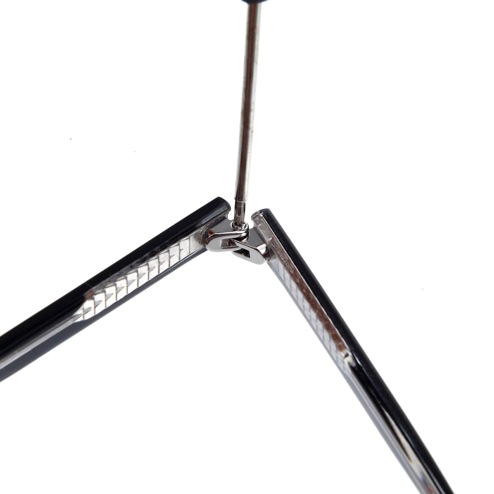 Temples made from TR-90 and aluminum-magnesium alloy