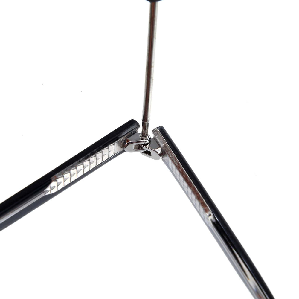 Temples made from TR-90 and aluminum-magnesium alloy