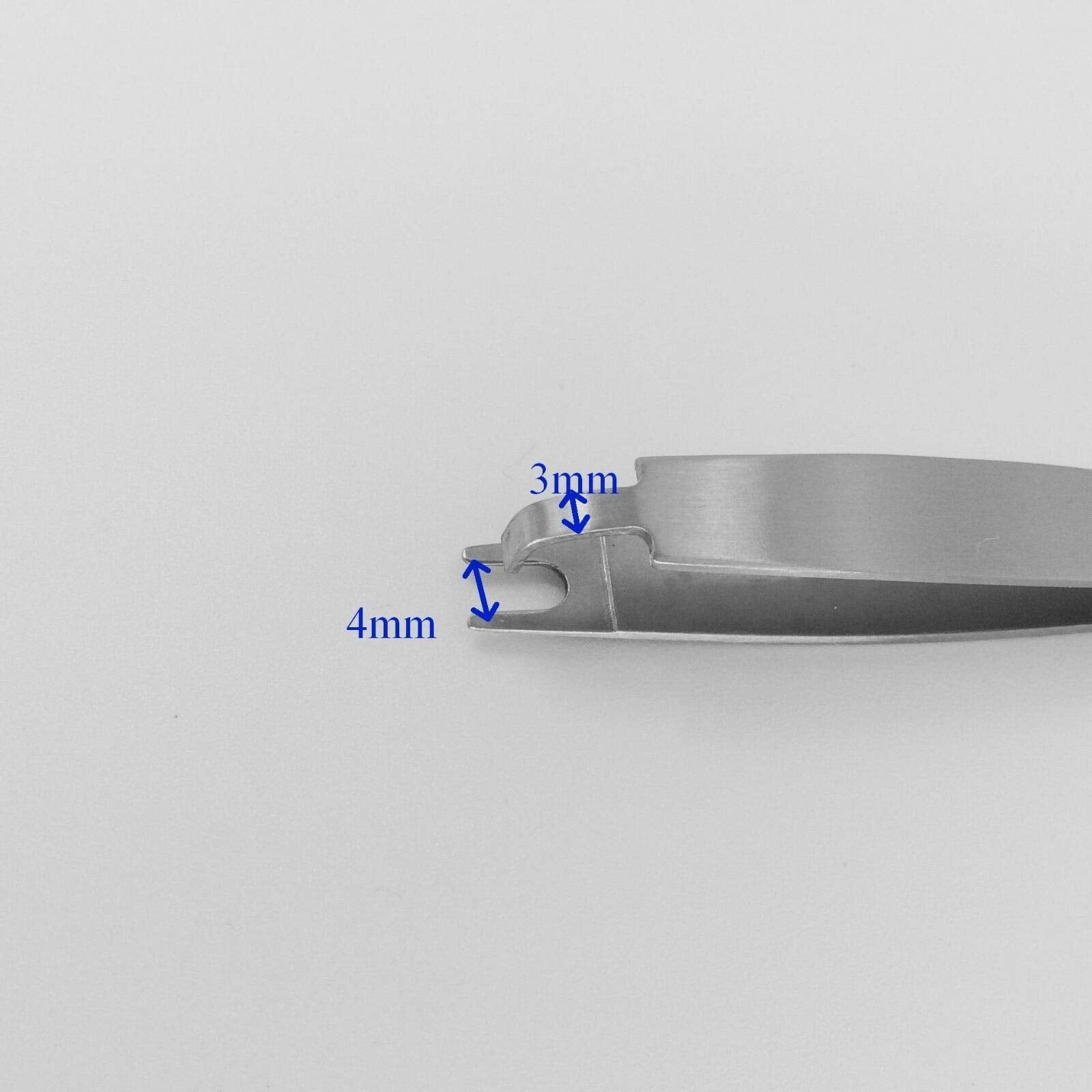 Stainless steel tweezers for eyeglass repair