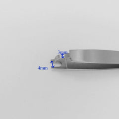 Stainless steel tweezers for eyeglass repair