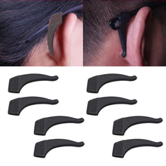 Soft silicone eyeglass ear pad detailed texture
