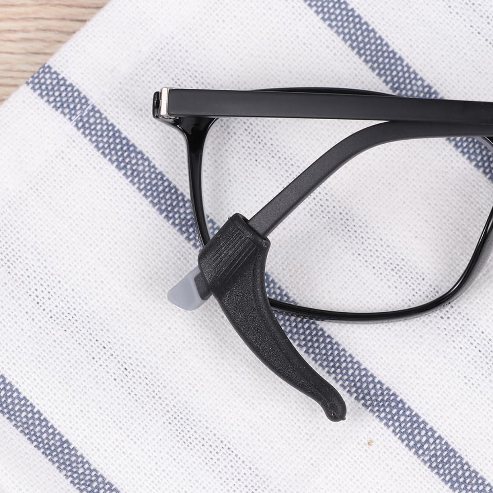 Universal compatibility: eyeglass ear grips on frames