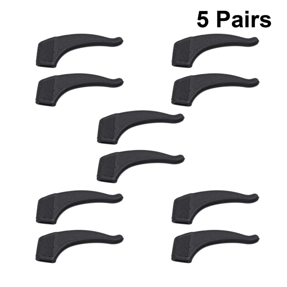 Complete Gleavi 5-pair silicone anti-slip ear grips set