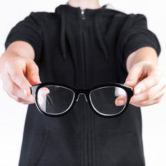 U-shaped bridge pad for glasses