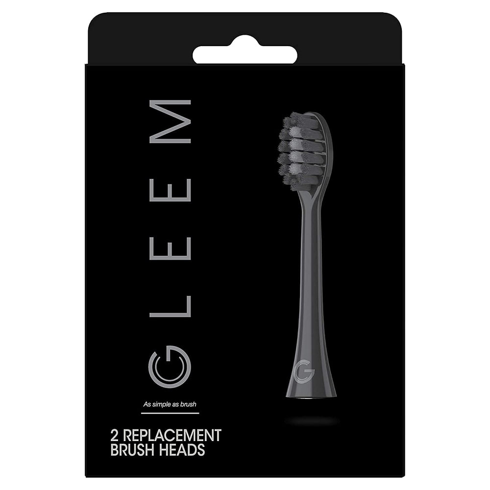 Gleem replacement brush head with logo detail