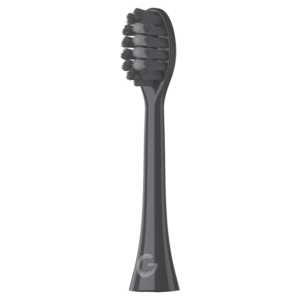 Insertion of Gleem brush head into toothbrush handle