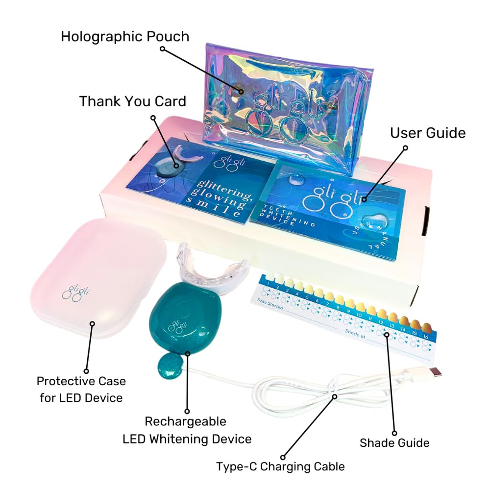 GLI GLI whitening light with shade guide